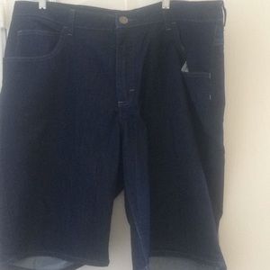 Ladies lee riders denim shorts 22w